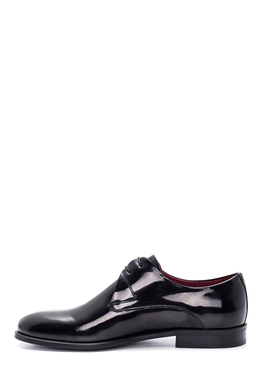 Men's Black Leather Patent Leather Classic Shoes
