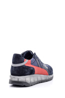 Men's Transparent Sole Leather Sneaker | Derimod