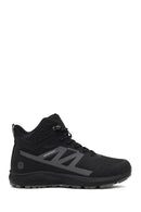 Derimod Dry Men's Black Lace-Up Thick-Soled Outdoor Boot | Derimod