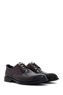 Male Brown Lace-up Leather Casual Shoes | Derimod