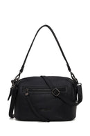 Woman Black Long-Strap Crossbody Bag | Derimod