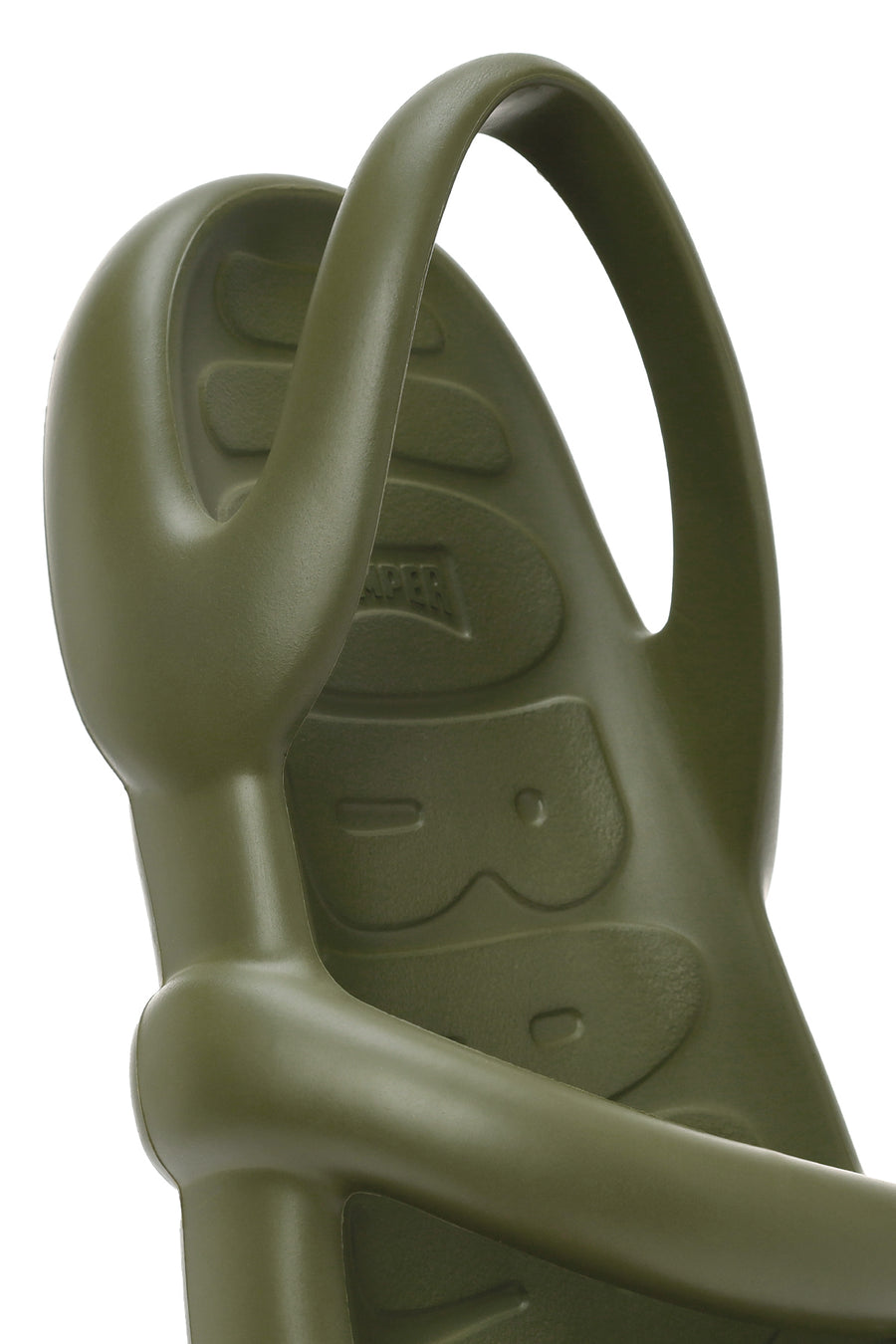 Camper Women's Green Kobarah Flat Slippers