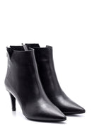 Women's Crocodile Detailed Leather Boots | Derimod