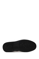 Male Black Lace-up Leather Casual Shoes | Derimod