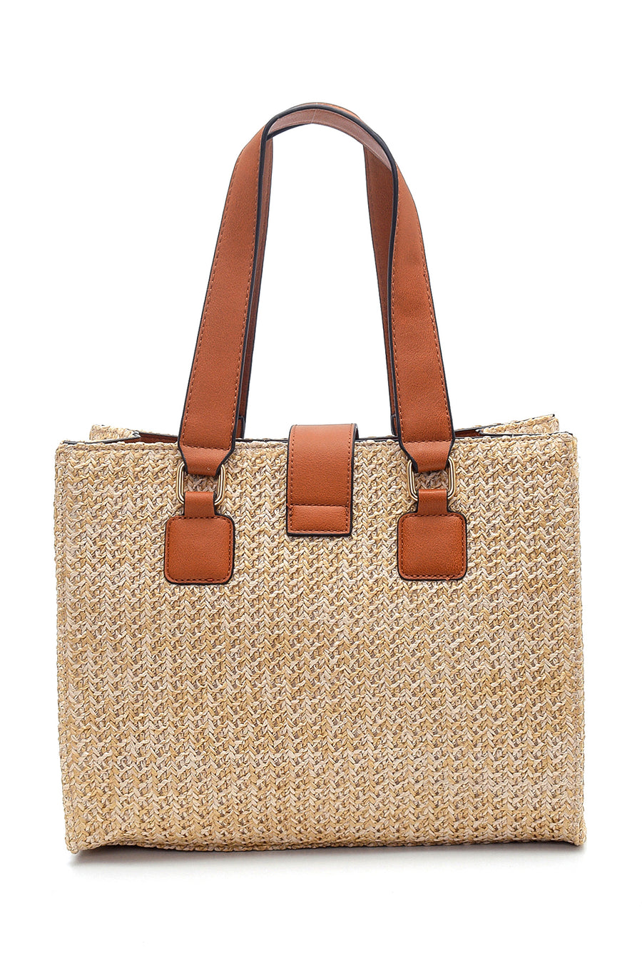 Women's Straw Shoulder Bag