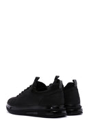 Erkek Siyah Nubuk Deri Sneaker | Derimod
