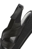 
Women's Black Thick Sole Leather Comfort Sandal
 | Derimod