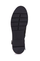 Buckle Women's Suede Boots | Derimod