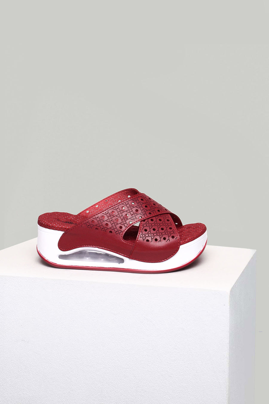 Wedge Heeled Women's Slippers