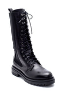 Women's Leather Lace Up Boots | Derimod