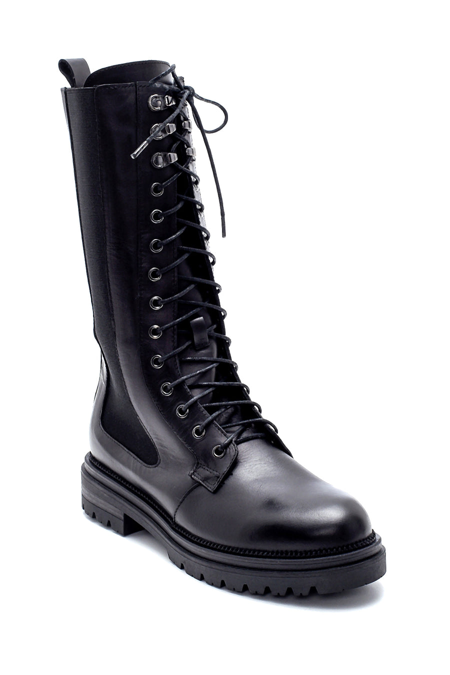 Women's Leather Lace Up Boots