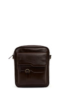 Men's Brown Messenger Bag | Derimod