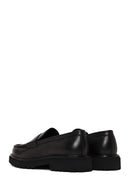 Erkek Siyah Deri Casual Loafer | Derimod