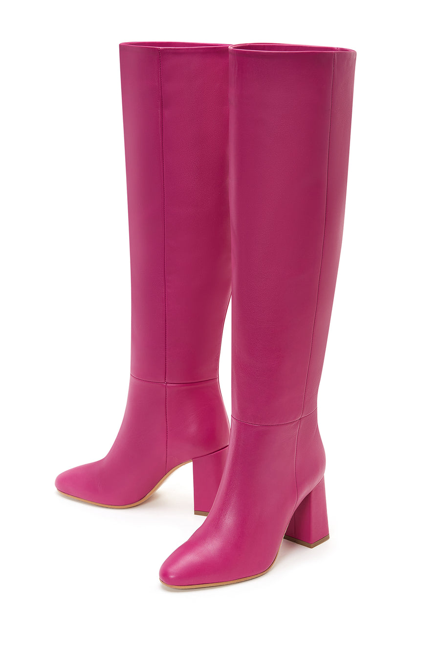 Women's Leather Heeled Boots