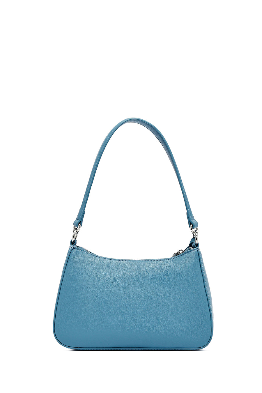 Woman Beige Long Strap Shoulder Bag