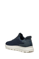 Geox Erkek Lacivert U Spherica Plus A - Knit.Te + Sy Bağcıklı Sneaker | Derimod