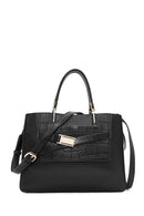Women's Black Long Strap Classic Handbag | Derimod