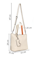Woman Cream Long-Strap Shoulder Bag | Derimod