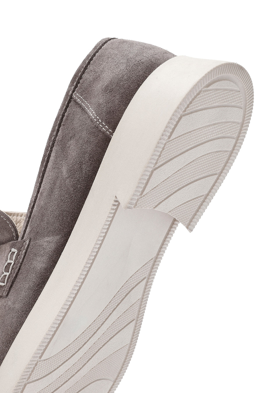 Women's Mink Suede Leather Masculine Loafer