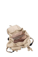 Geox Women's White Faloria Leather Backpack | Derimod