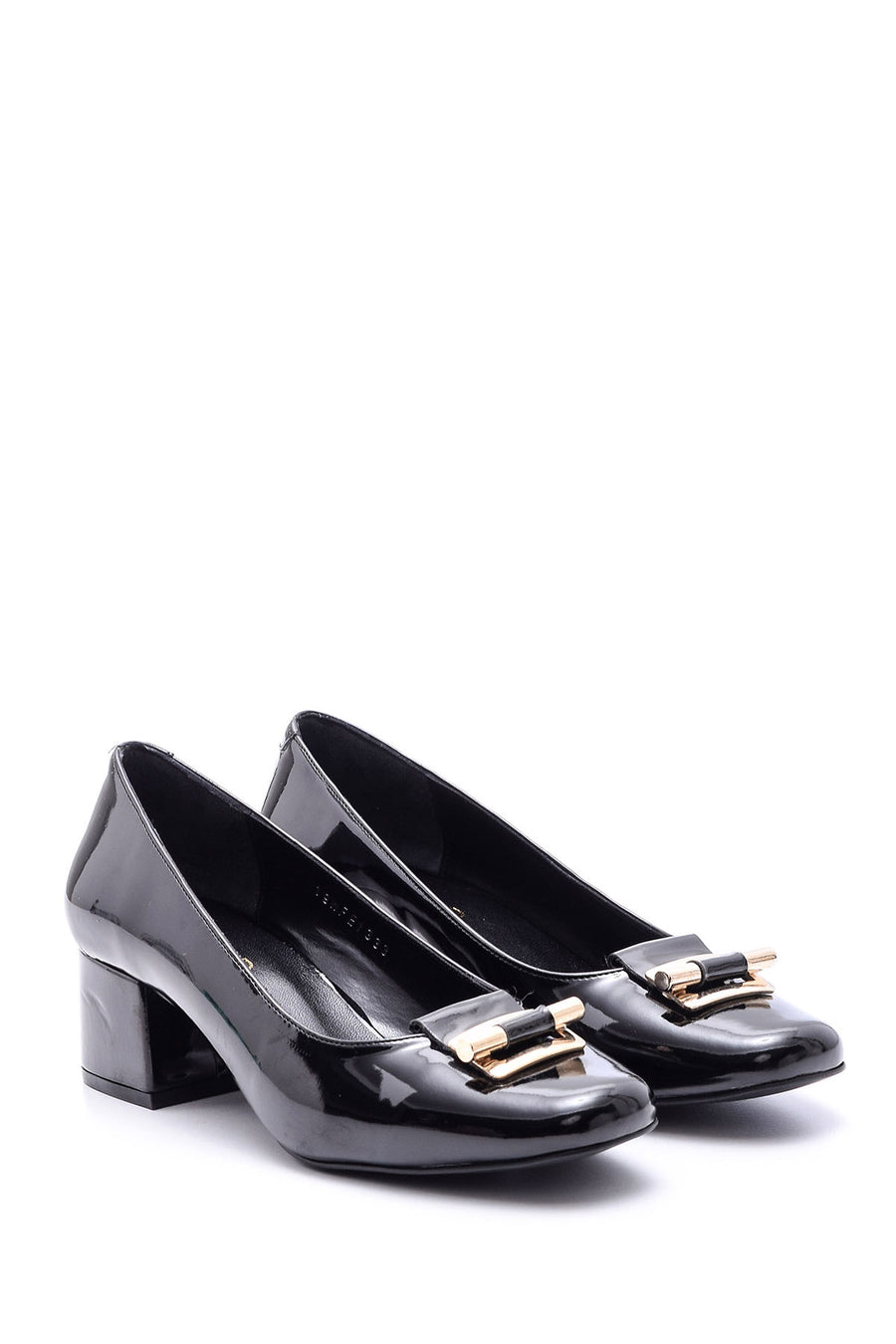 Women's Patent Leather Heeled Shoes