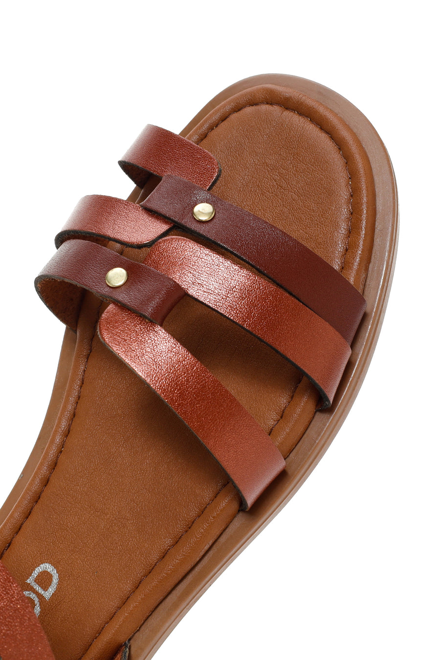 Women's Brown Leather Bodrum Sandals