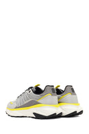 Derimod Studio Men's Gray Lace-Up Thick-Soled Sneaker | Derimod