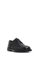 Men's Black Lace-Up Leather Classic Shoe | Derimod
