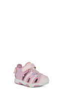 Geox Baby Girl Pink Multy Strappy Sandals | Derimod
