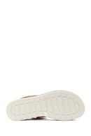 Woman Camel Thick-Soled Sandal | Derimod