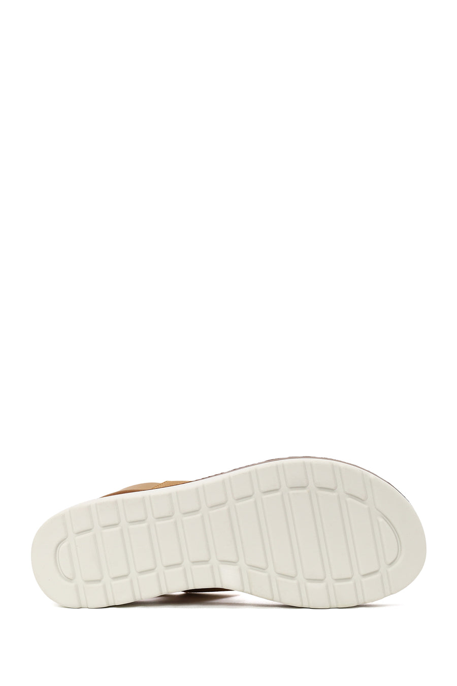 Woman Camel Thick-Soled Sandal