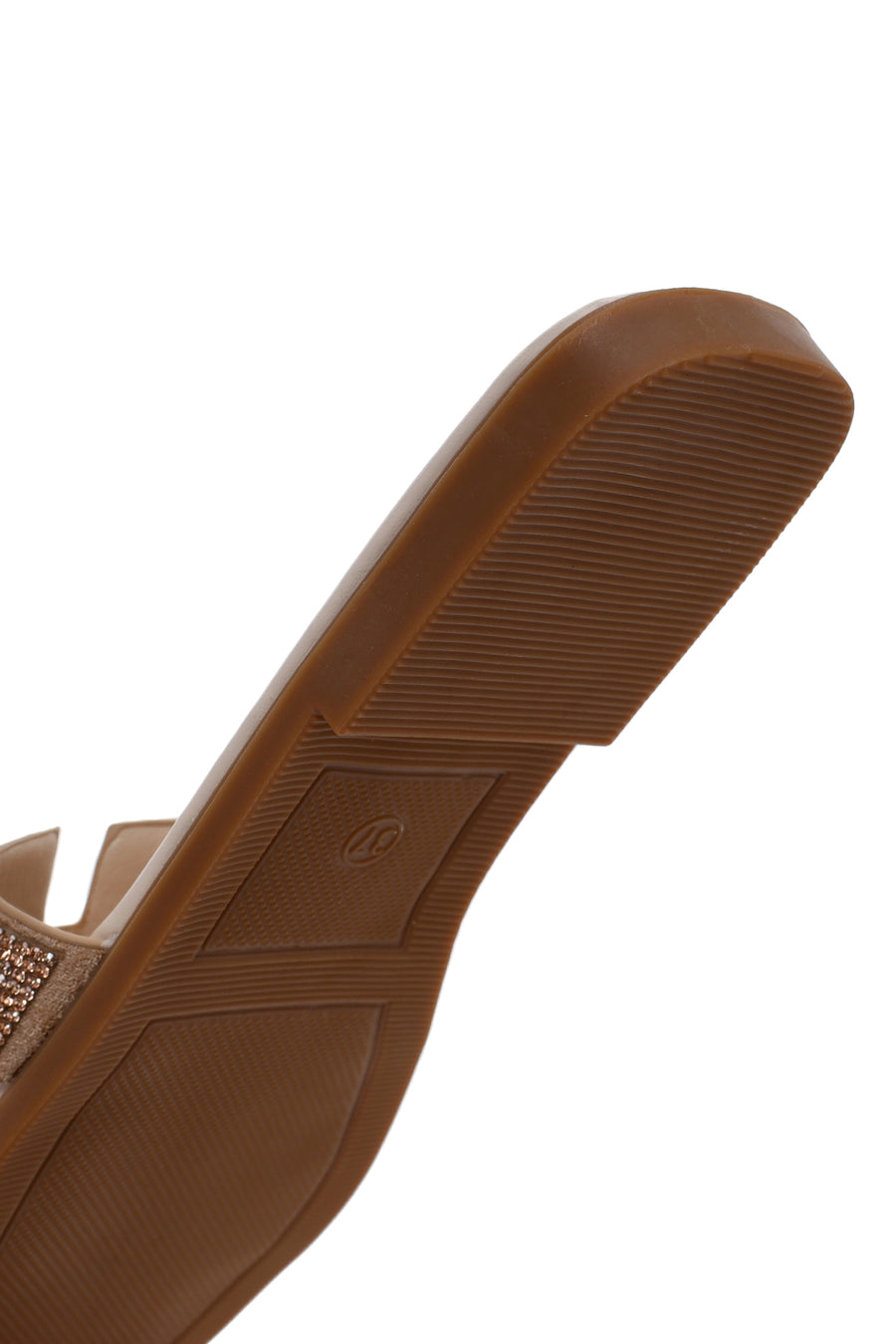 Women's Beige Stone Slippers