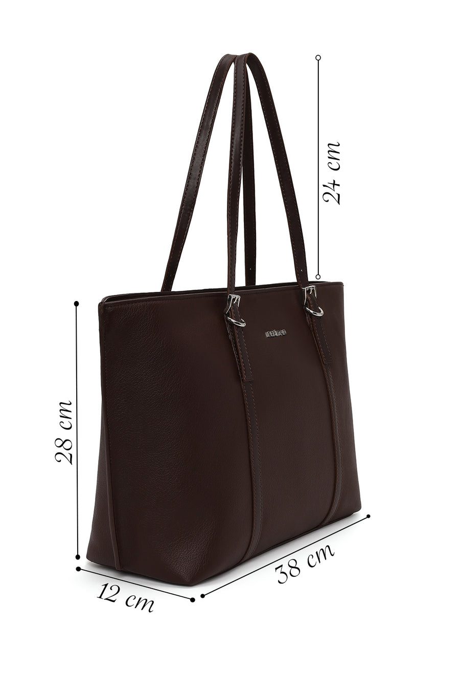 Woman Brown Classic Shoulder Bag