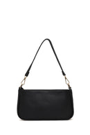 Women's Black Long Strap Straw Shoulder Bag | Derimod
