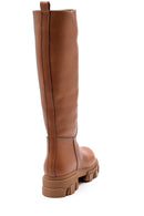 Women's Leather Thick Soled Boots | Derimod
