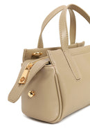 Woman Beige Long Strap Classic Shoulder Bag | Derimod