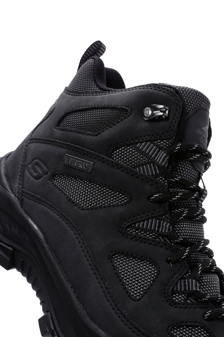 Skechers Men's Black Rickter Outdoor Boots