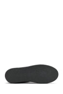 Erkek Gri Bağcıklı Süet Deri Sneaker | Derimod