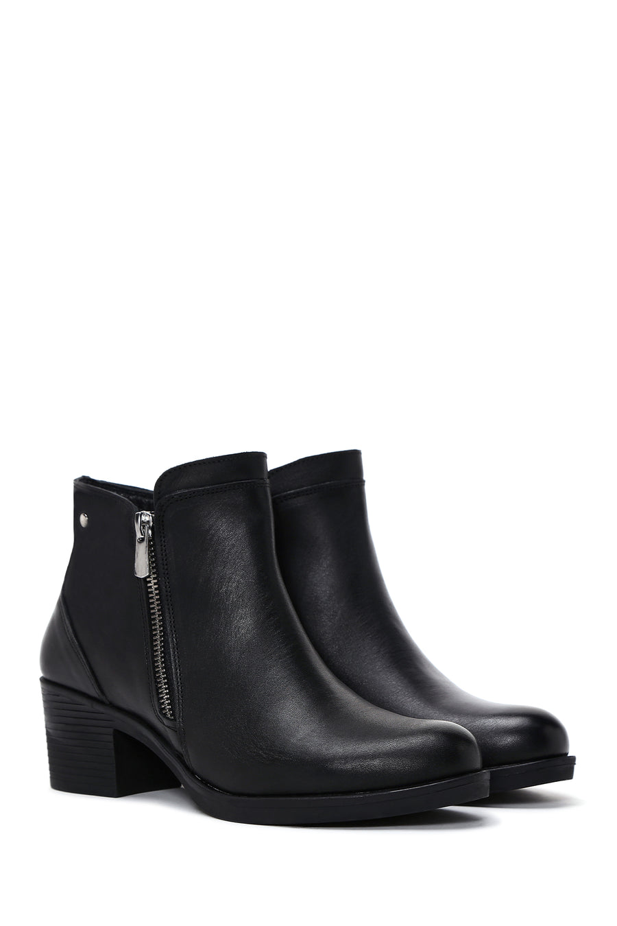 Women's Leather Short Boots