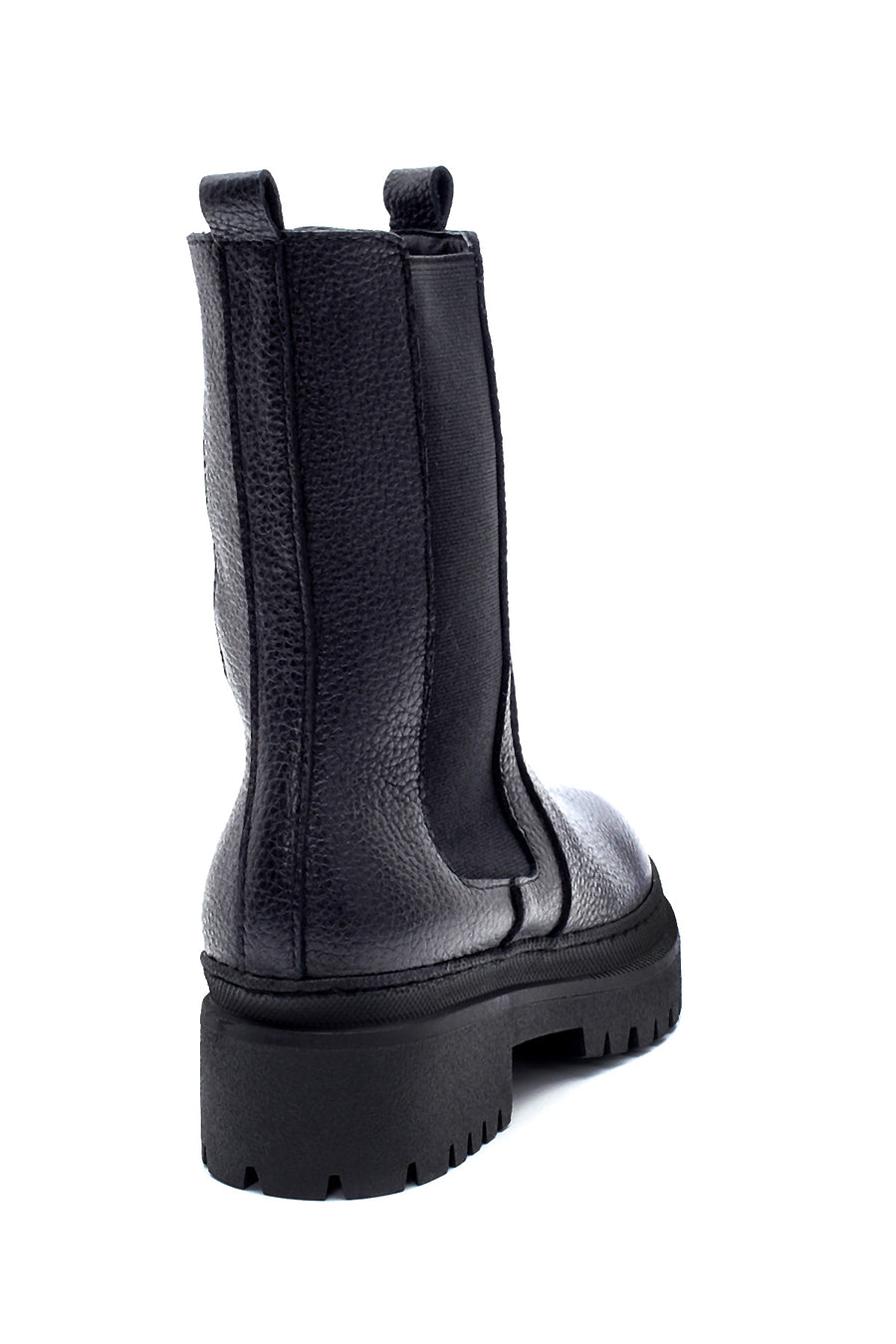 Women's Leather Thick Soled Boots