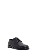 Men's Black Laced Leather Classic Shoes | Derimod