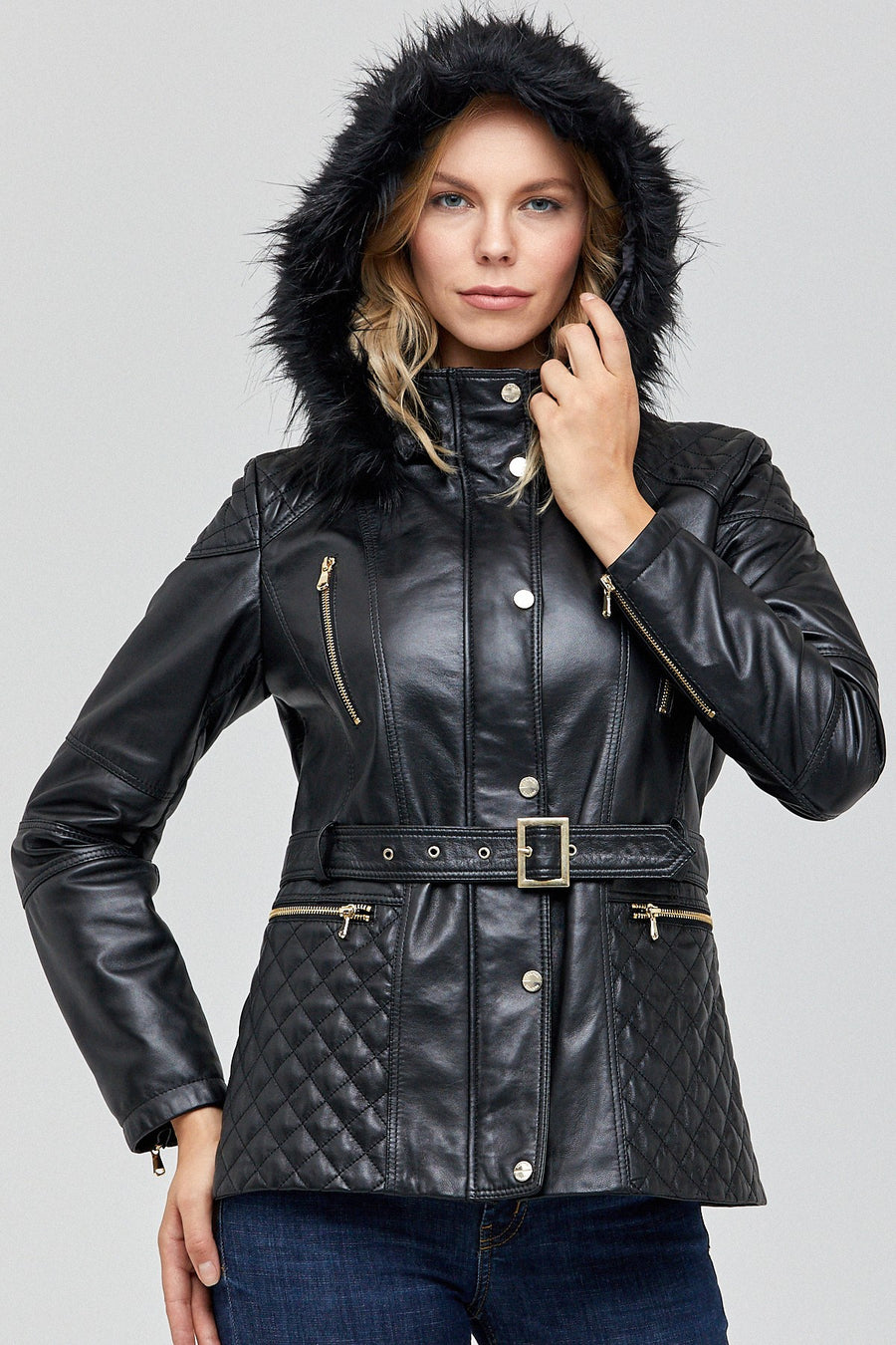 Kimberly Women's Leather Jacket