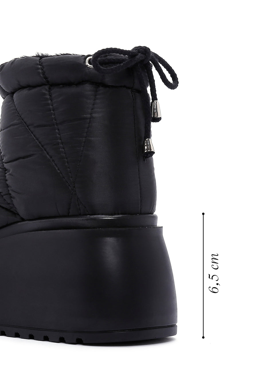 Women's Black Thick Soled Boots