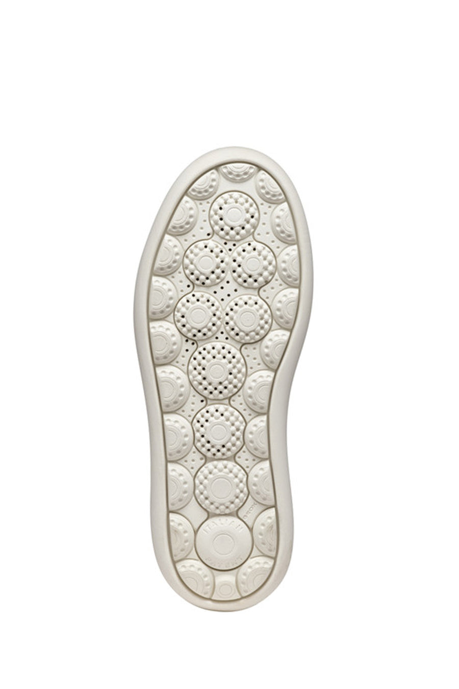 Geox Women's White Spherica Ecub-2 Lace-Up Leather Sneaker