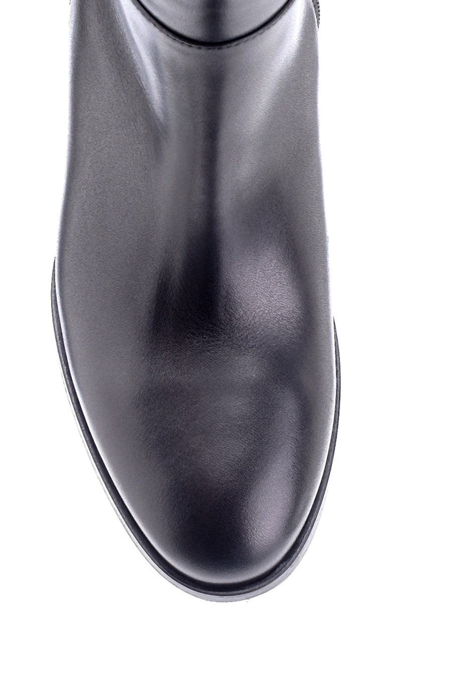 Women's Leather Heeled Boots