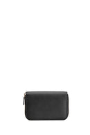 Geox Women's Black Leather Wallet | Derimod
