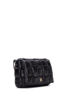 Women's Black Braided Shoulder Bag | Derimod