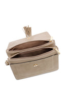 Women's Beige Long Strap Crossbody Bag | Derimod