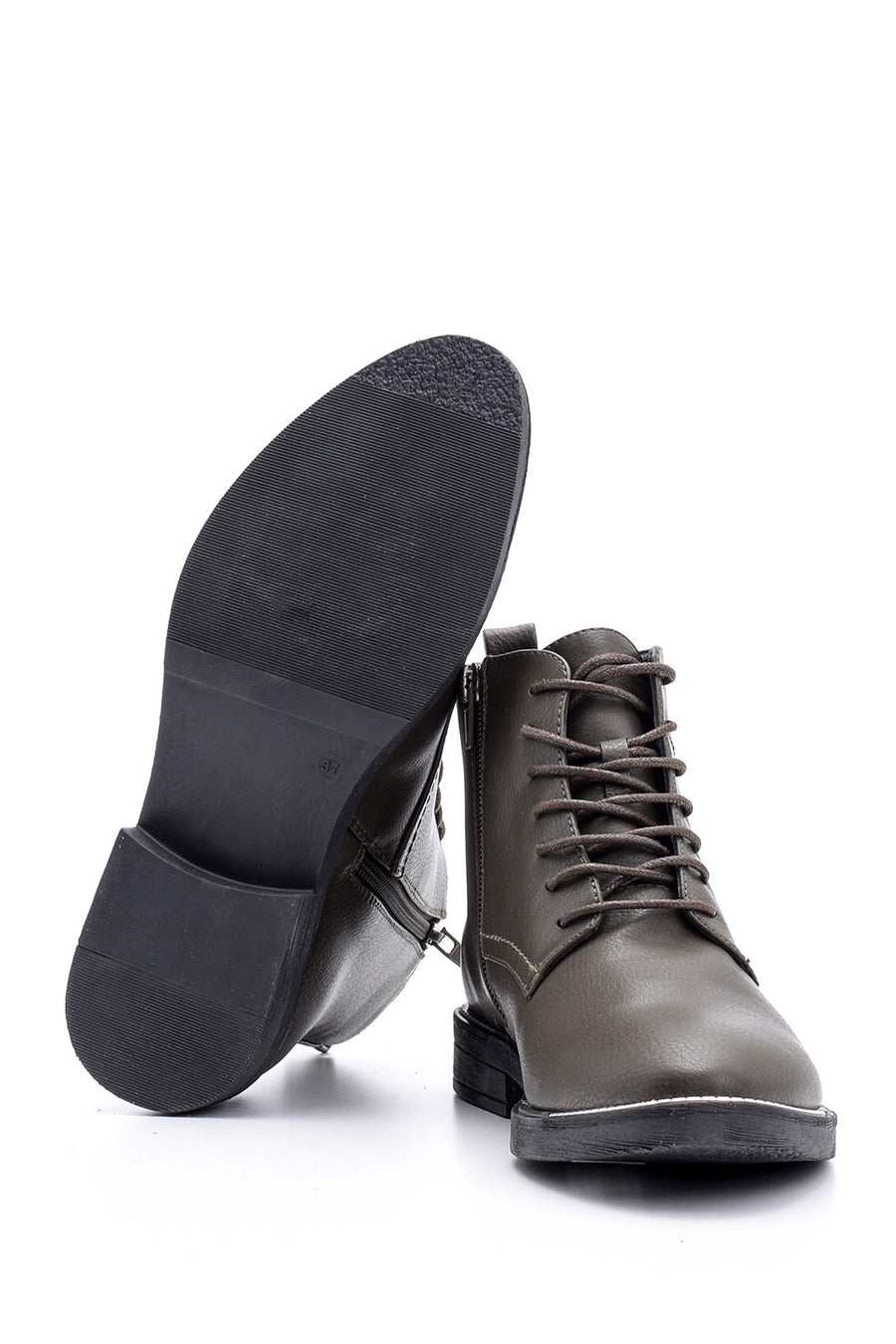 Women's Metal Detailed Boots
