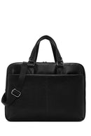 Men's Black Long Strap Briefcase | Derimod